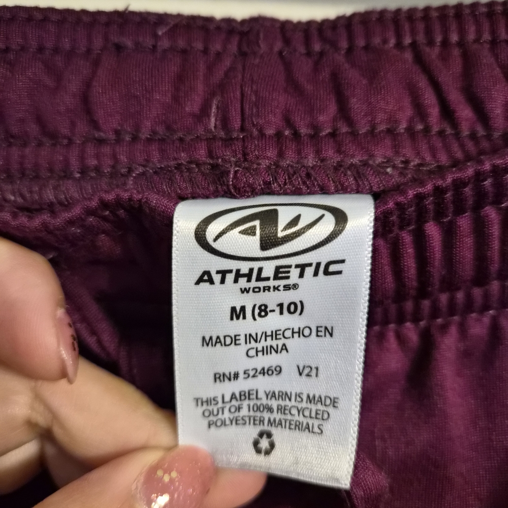 Athletic Works Plum Sweatpants - Picture 4 of 4